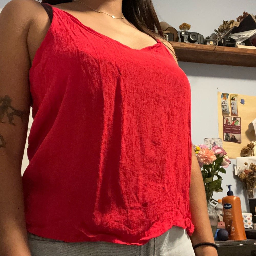 Cotton On Red Camisole Top